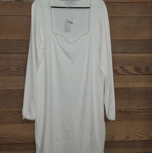 Ivory Forever 21+ Dress BNWT